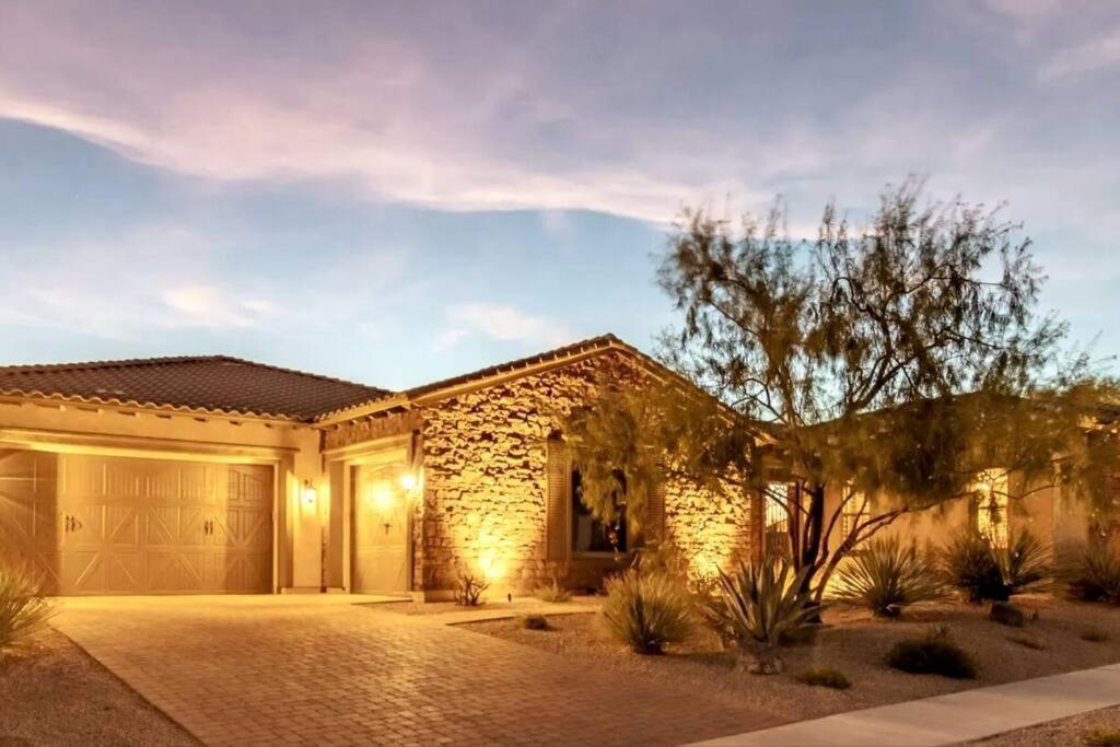 Phoenix Home With Heated Pool, Desert Views & Hot Tub Anthem Bagian luar foto